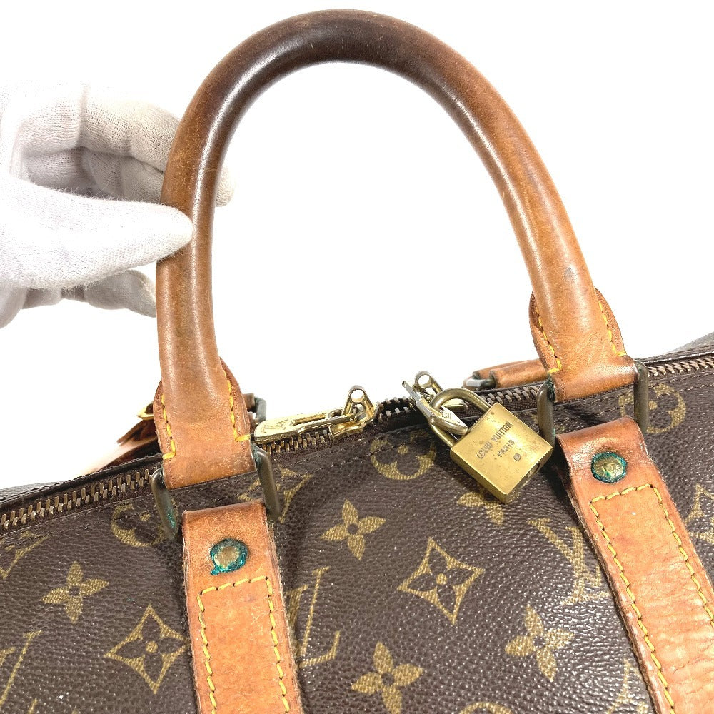 LOUIS VUITTON M41428 Monogram Keepall 45 Travel Bag, Old-Style Boston Bag, Monogram Canvas, Unisex, Brown