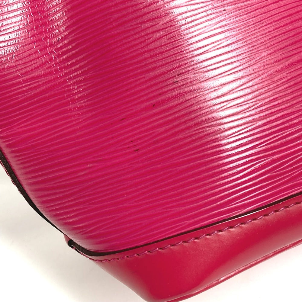 LOUIS VUITTON M42573 Epi Nano Noe Crossbody Drawstring Pochette Shoulder Bag in Epi Leather, Women's, Hot Pink