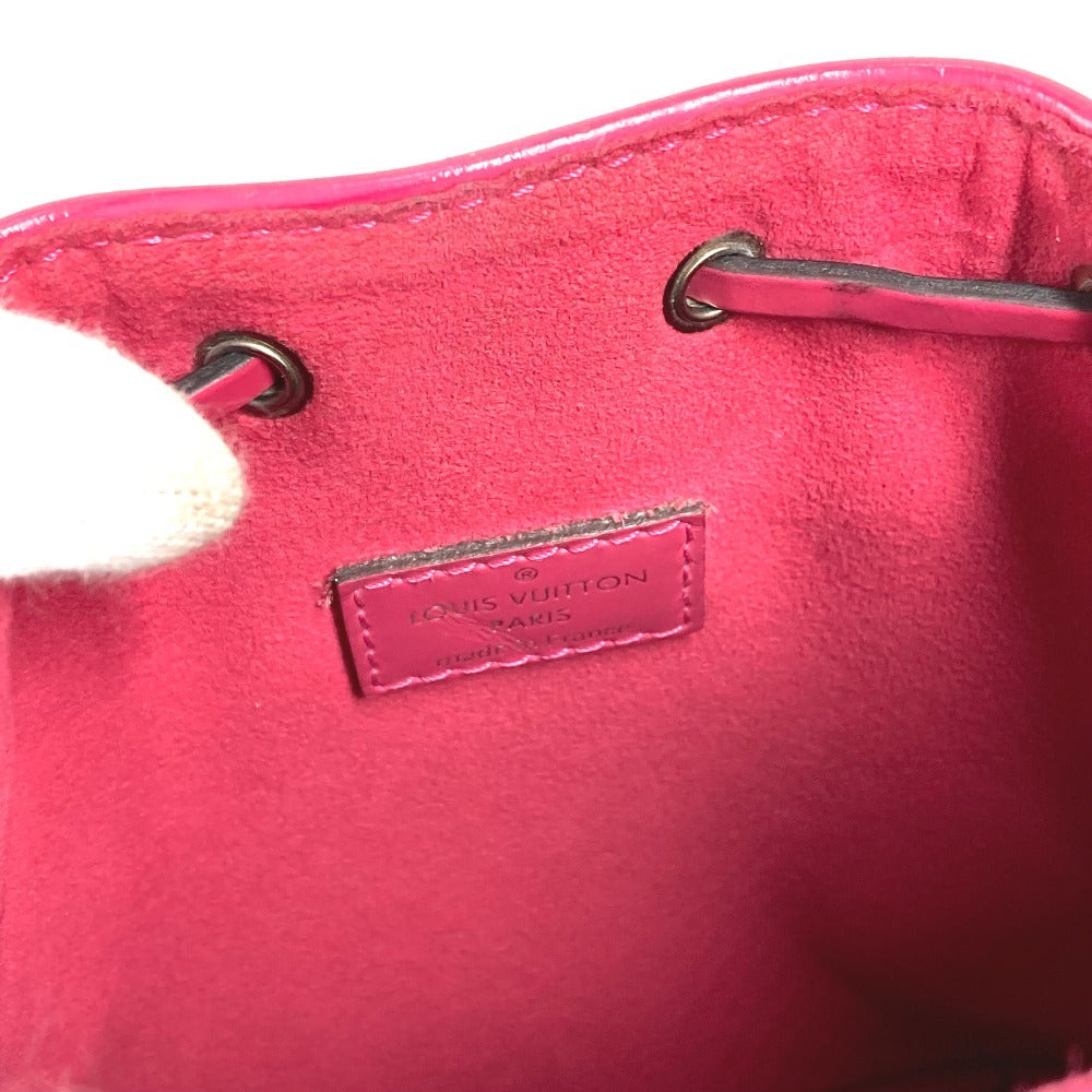 LOUIS VUITTON M42573 Epi Nano Noe Crossbody Drawstring Pochette Shoulder Bag in Epi Leather, Women's, Hot Pink