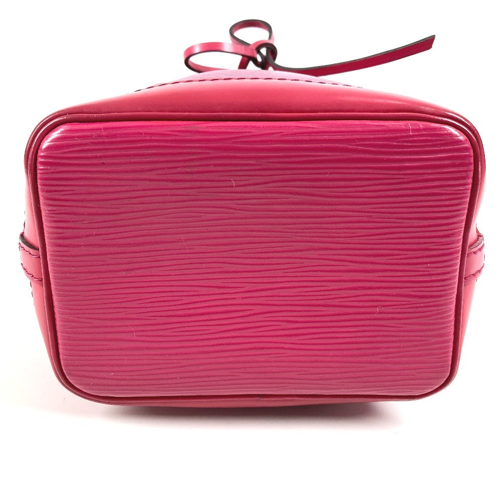 LOUIS VUITTON M42573 Epi Nano Noe Crossbody Drawstring Pochette Shoulder Bag in Epi Leather, Women's, Hot Pink