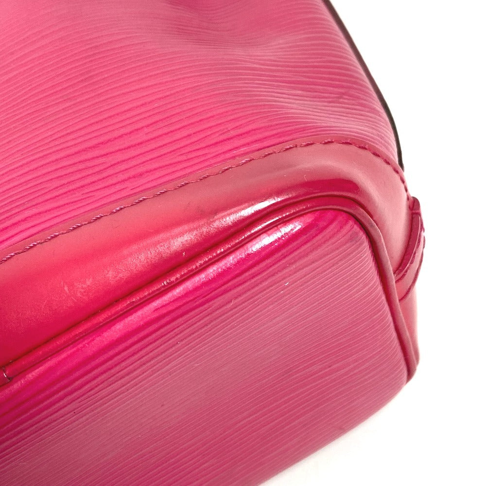 LOUIS VUITTON M42573 Epi Nano Noe Crossbody Drawstring Pochette Shoulder Bag in Epi Leather, Women's, Hot Pink