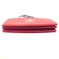 CHANEL Makeup Chain Wallet, Long Wallet, Flap Shoulder Bag, Crossbody Long Wallet, Patent Leather, Women's, Pink