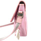 GUCCI 297559 Children's Charm Logo GG Imprime Crossbody Bag Flap Messenger Bag Shoulder Bag GG Imprime Kids Pink