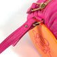 LOEWE Bracelet Pouch Pleated 2-Way Bag, Crossbody Bag, Pochette, Clutch Bag, Shoulder Bag, Women's Leather, Pink