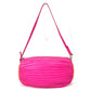 LOEWE Bracelet Pouch Pleated 2-Way Bag, Crossbody Bag, Pochette, Clutch Bag, Shoulder Bag, Women's Leather, Pink