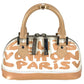LOUIS VUITTON M92178 Monogram Graffiti Alma PM Handbag, Leather, Beige, Women's