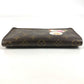 LOUIS VUITTON M61729 モノグラムパンダ 村上隆 ポルトモネジップ ロングウォレット ラウンドファスナー 長財布 モノグラムキャンバス レディース ブラウン