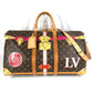 LOUIS VUITTON M43613 Monogram Summer Trunk Keepall Bandouliere 50, 2-Way Bag, Shoulder Bag, Travel Bag, Boston Bag, Monogram Canvas, Women's, Brown