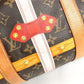 LOUIS VUITTON M43613 Monogram Summer Trunk Keepall Bandouliere 50, 2-Way Bag, Shoulder Bag, Travel Bag, Boston Bag, Monogram Canvas, Women's, Brown