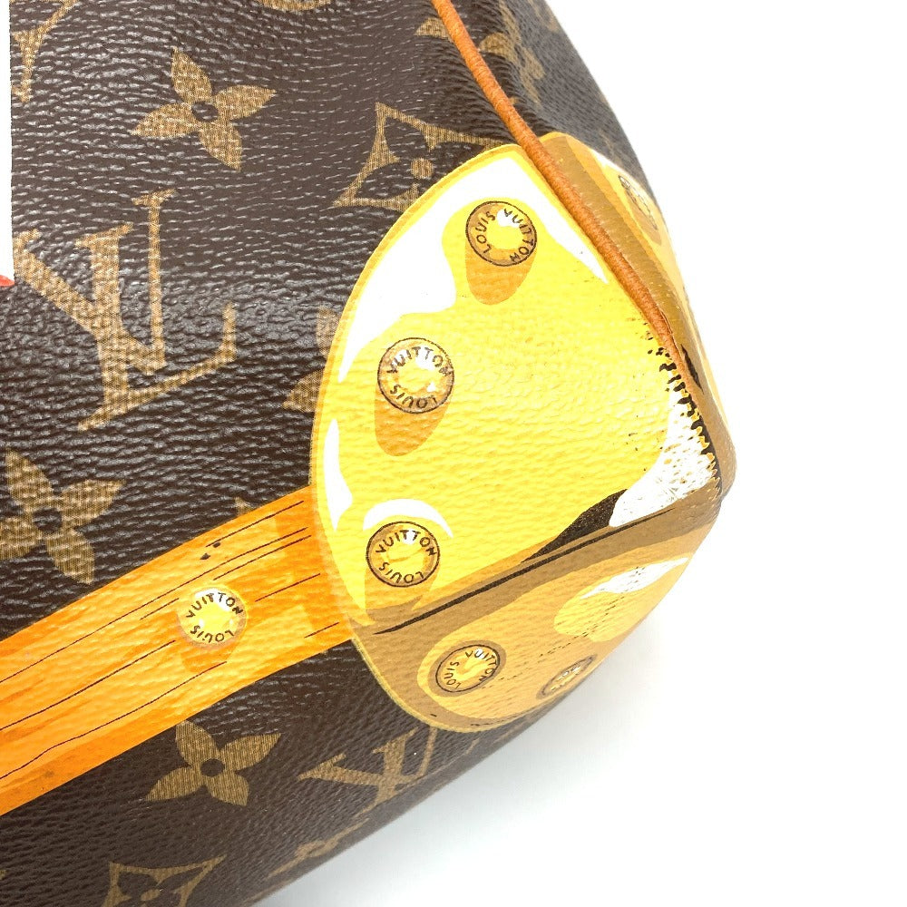 LOUIS VUITTON M43613 Monogram Summer Trunk Keepall Bandouliere 50, 2-Way Bag, Shoulder Bag, Travel Bag, Boston Bag, Monogram Canvas, Women's, Brown