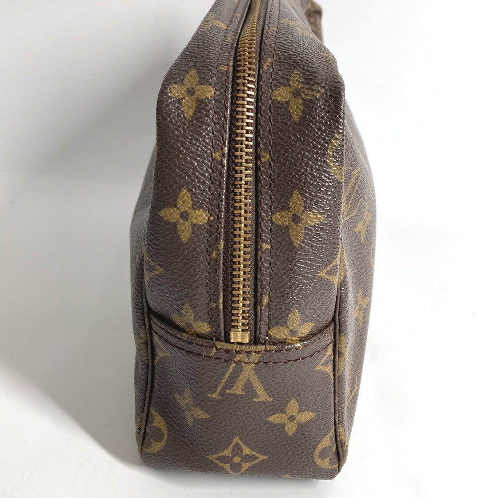 LOUIS VUITTON M47522 モノグラム トゥルーストワレット28 トゥルーストワレット 28 メイクポーチ 化粧ポーチ クラッチバッグ セカンドバッグ 化粧ポーチ モノグラムキャンバス ユニセックス ブラウン