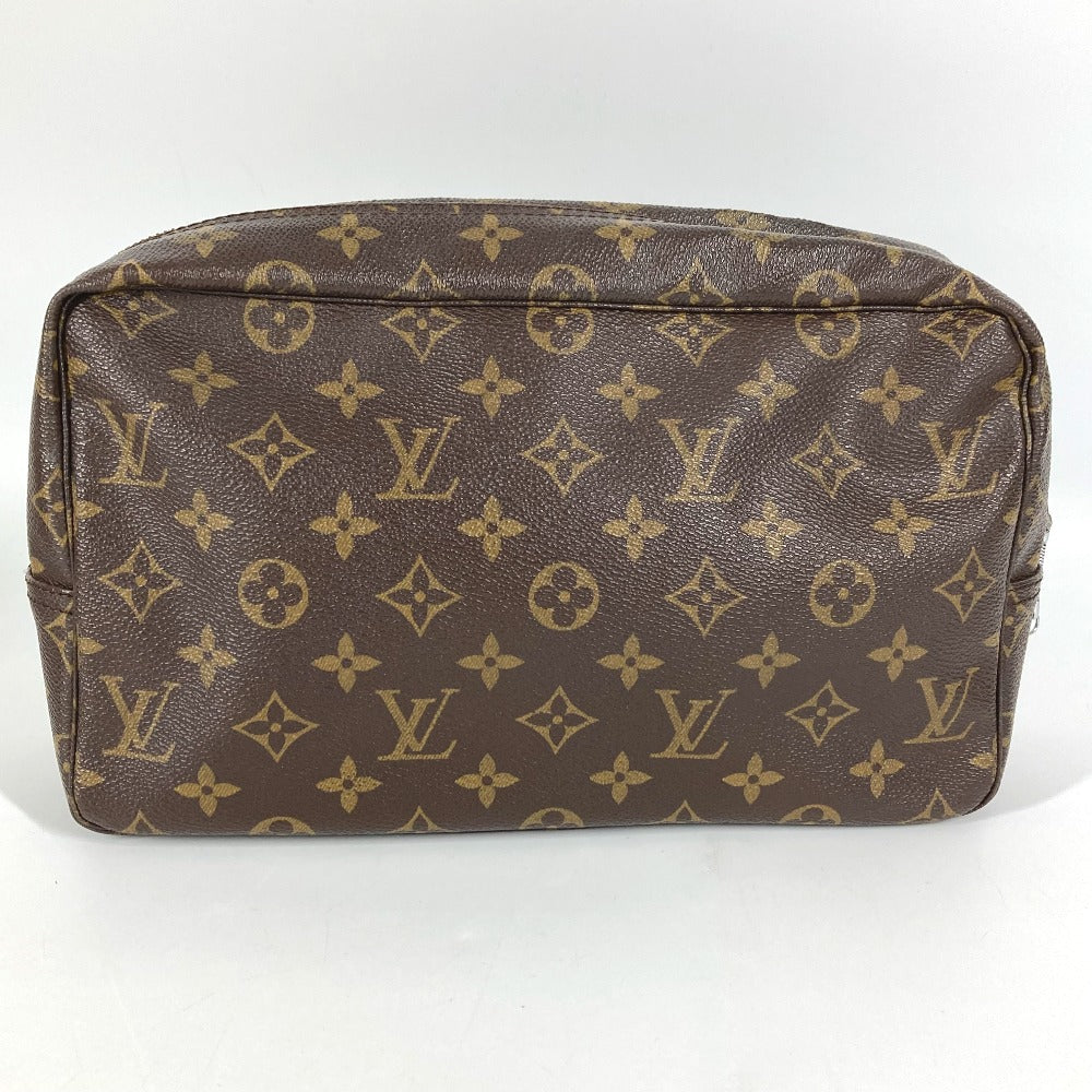 LOUIS VUITTON M47522 モノグラム トゥルーストワレット28 トゥルーストワレット 28 メイクポーチ 化粧ポーチ クラッチバッグ セカンドバッグ 化粧ポーチ モノグラムキャンバス ユニセックス ブラウン
