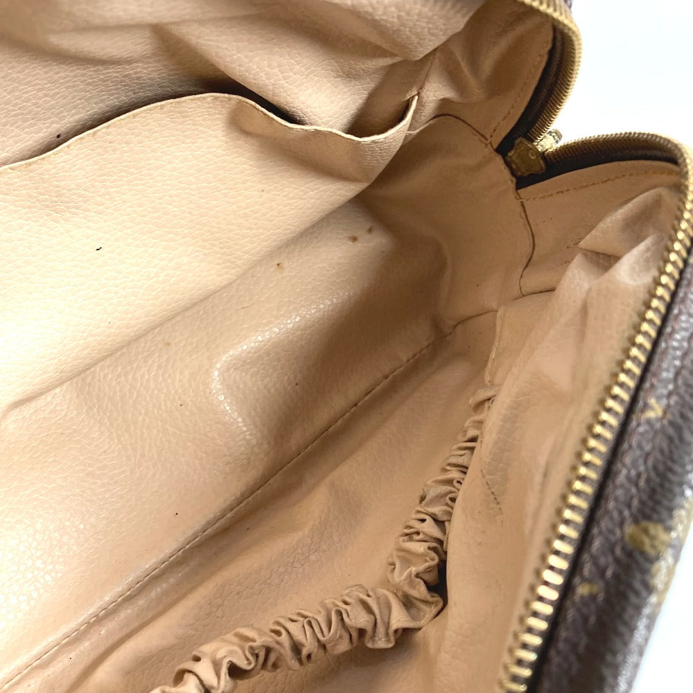 LOUIS VUITTON M47522 モノグラム トゥルーストワレット28 トゥルーストワレット 28 メイクポーチ 化粧ポーチ クラッチバッグ セカンドバッグ 化粧ポーチ モノグラムキャンバス ユニセックス ブラウン