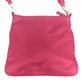 PRADA Triangle Logo Plaque Crossbody Shoulder Bag Nylon Unisex Pink
