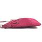 PRADA Triangle Logo Plaque Crossbody Shoulder Bag Nylon Unisex Pink