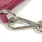 PRADA Triangle Logo Plaque Crossbody Shoulder Bag Nylon Unisex Pink