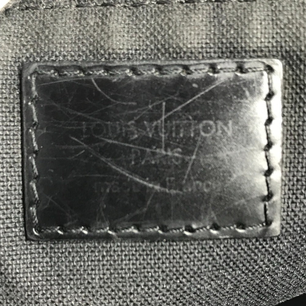 LOUIS VUITTON N41211 Damier Graphite Mick PM Crossbody Shoulder Bag in Damier Graphite Canvas, Unisex, Black
