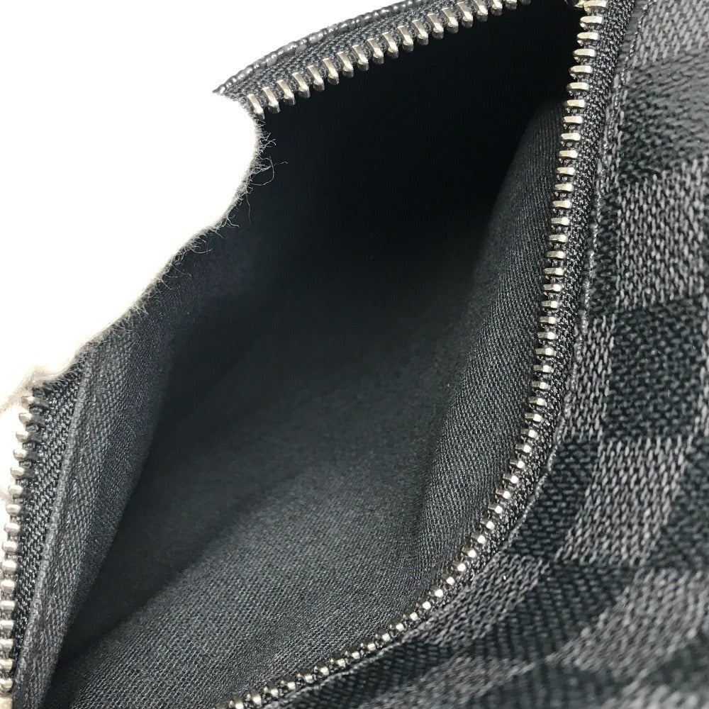 LOUIS VUITTON N41211 Damier Graphite Mick PM Crossbody Shoulder Bag in Damier Graphite Canvas, Unisex, Black