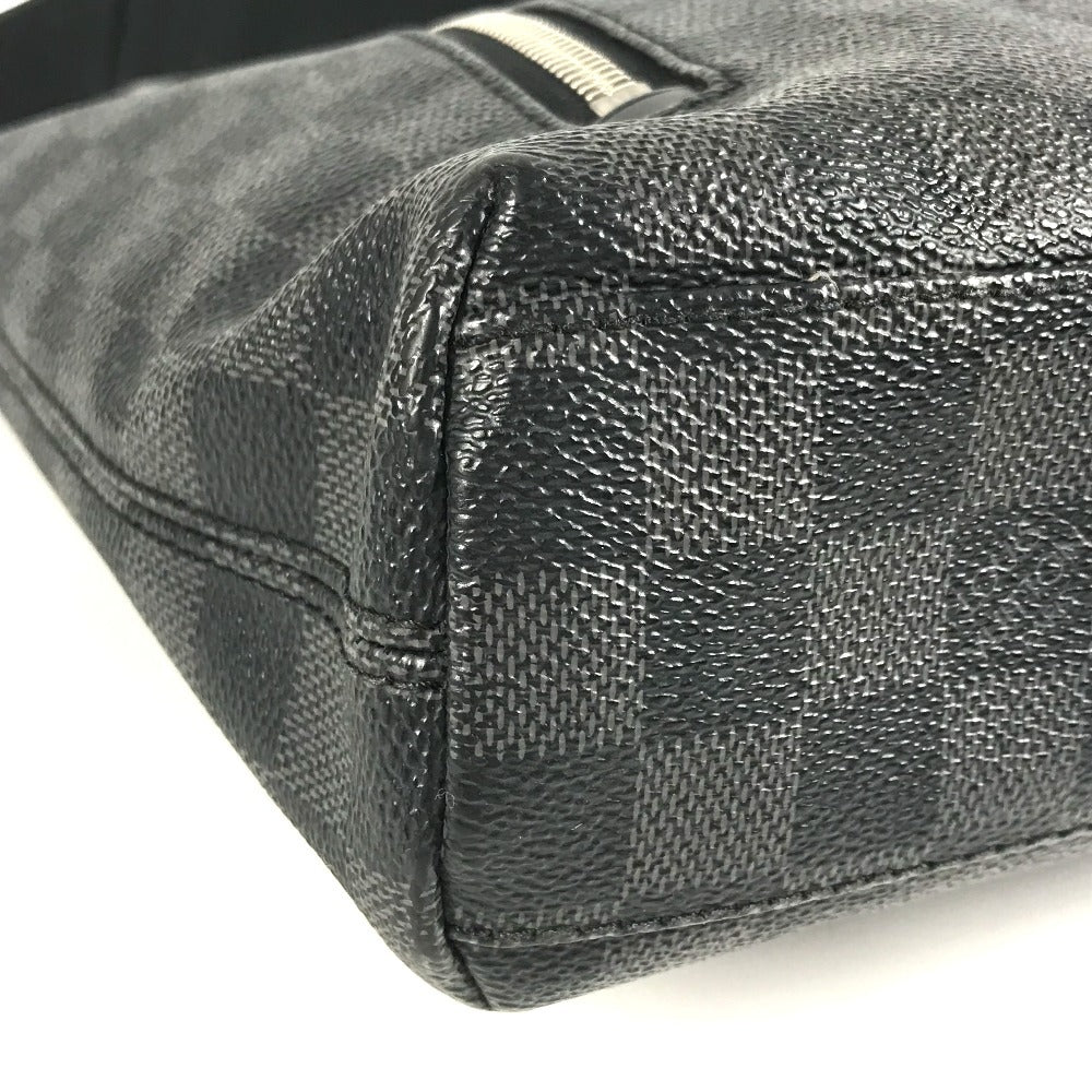 LOUIS VUITTON N41211 Damier Graphite Mick PM Crossbody Shoulder Bag in Damier Graphite Canvas, Unisex, Black