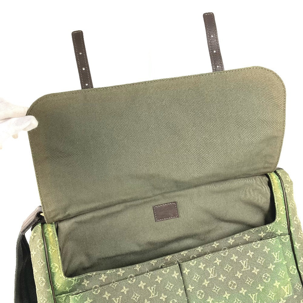 LOUIS VUITTON M42351 モノグラムミニ サックママン おむつ替えシート付 マザーズバッグ 斜め掛け 2WAYバッグ ハンドバッグ ショルダーバッグ モノグラムミニキャンバス レディース TSTカーキ カーキ