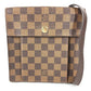 LOUIS VUITTON N45272 Damier Pimlico Pochette Crossbody Flap Shoulder Bag in Damier Canvas, Unisex, Ebene Brown