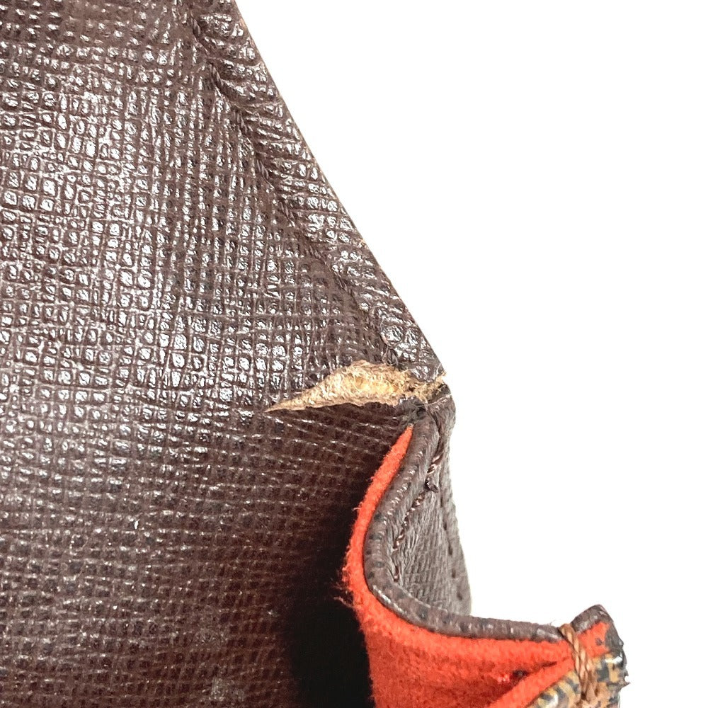 LOUIS VUITTON N45272 Damier Pimlico Pochette Crossbody Flap Shoulder Bag in Damier Canvas, Unisex, Ebene Brown