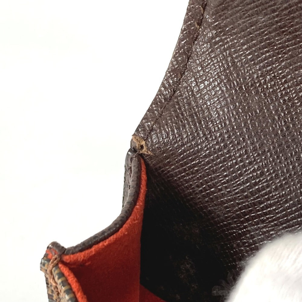 LOUIS VUITTON N45272 Damier Pimlico Pochette Crossbody Flap Shoulder Bag in Damier Canvas, Unisex, Ebene Brown