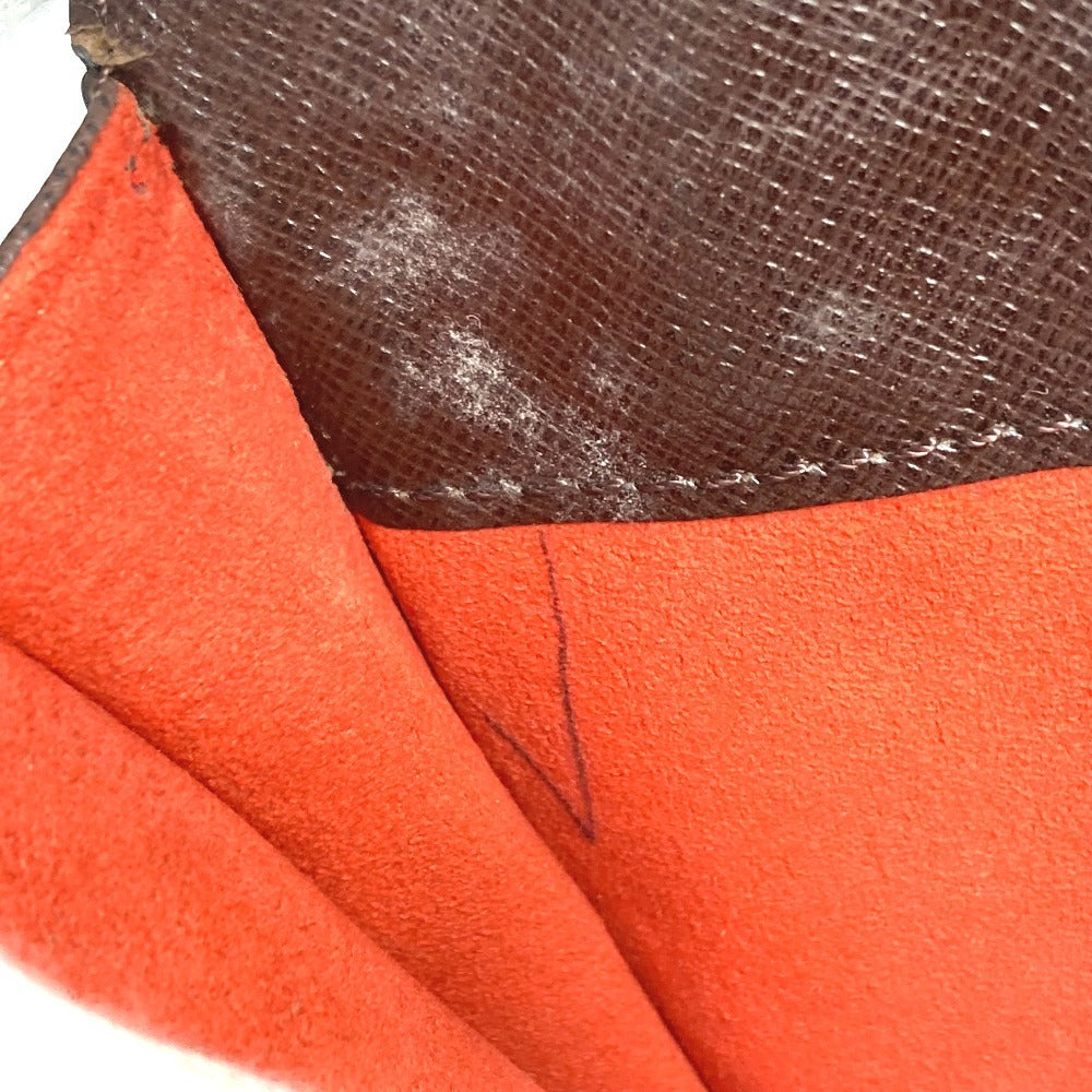 LOUIS VUITTON N45272 Damier Pimlico Pochette Crossbody Flap Shoulder Bag in Damier Canvas, Unisex, Ebene Brown