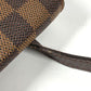 LOUIS VUITTON N45272 Damier Pimlico Pochette Crossbody Flap Shoulder Bag in Damier Canvas, Unisex, Ebene Brown
