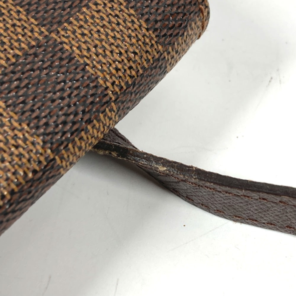 LOUIS VUITTON N45272 Damier Pimlico Pochette Crossbody Flap Shoulder Bag in Damier Canvas, Unisex, Ebene Brown