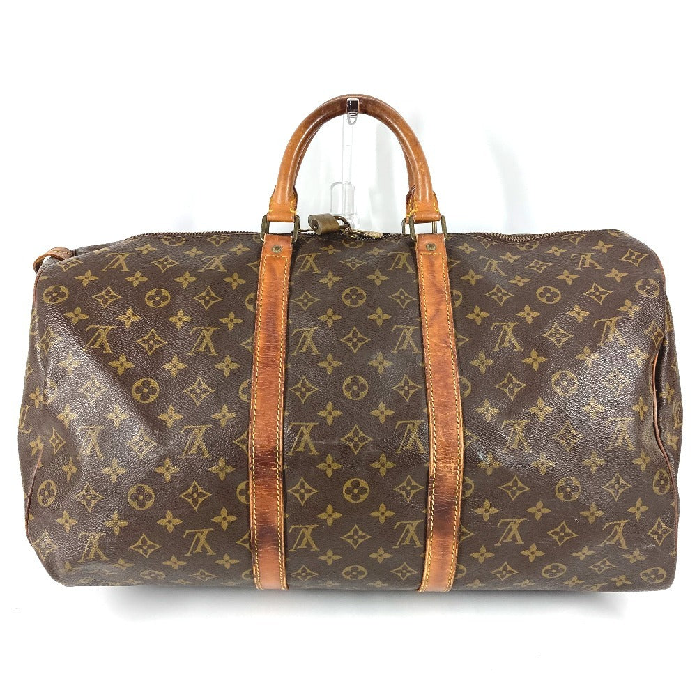 LOUIS VUITTON M41426 モノグラム 旧型 キーポル50 キーポル 50 カバン ハンドバッグ モノグラム ボストンバッグ モノグラムキャンバス レディース ブラウン