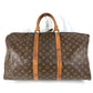 LOUIS VUITTON M41426 モノグラム 旧型 キーポル50 キーポル 50 カバン ハンドバッグ モノグラム ボストンバッグ モノグラムキャンバス レディース ブラウン