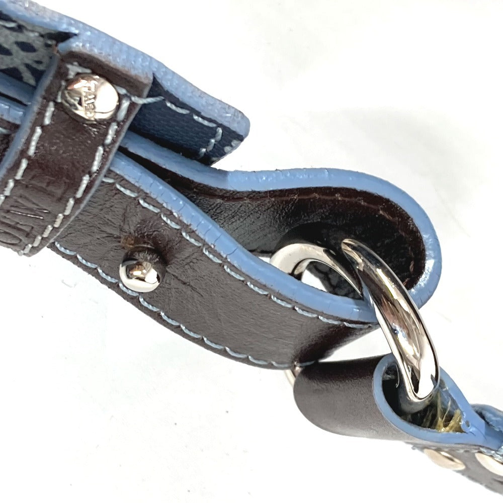 LOEWE Anagram Logo Waist Bag, Crossbody Shoulder Bag, Belt Bag, PVC/Leather, Unisex, Blue