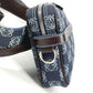 LOEWE Anagram Logo Waist Bag, Crossbody Shoulder Bag, Belt Bag, PVC/Leather, Unisex, Blue