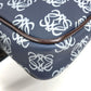 LOEWE Anagram Logo Waist Bag, Crossbody Shoulder Bag, Belt Bag, PVC/Leather, Unisex, Blue