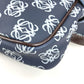 LOEWE Anagram Logo Waist Bag, Crossbody Shoulder Bag, Belt Bag, PVC/Leather, Unisex, Blue