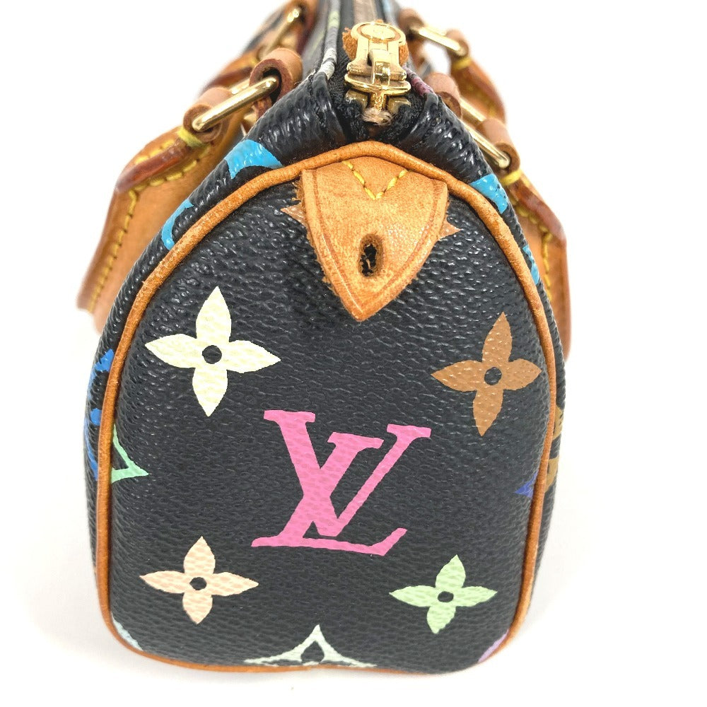 LOUIS VUITTON M92644 Monogram Multicolore Mini Speedy Shoulder Bag, Crossbody Bag, Pochette, Handbag, Monogram Multicolore Canvas, Women's, Noir, Black