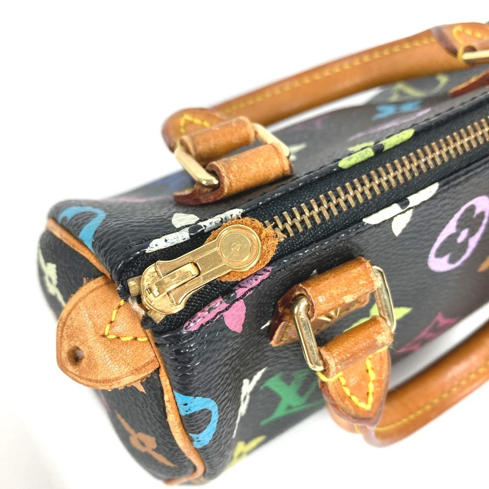 LOUIS VUITTON M92644 Monogram Multicolore Mini Speedy Shoulder Bag, Crossbody Bag, Pochette, Handbag, Monogram Multicolore Canvas, Women's, Noir, Black