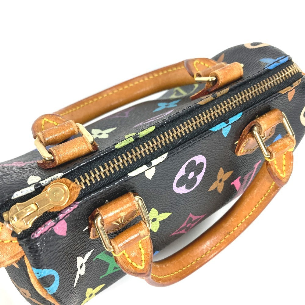LOUIS VUITTON M92644 Monogram Multicolore Mini Speedy Shoulder Bag, Crossbody Bag, Pochette, Handbag, Monogram Multicolore Canvas, Women's, Noir, Black