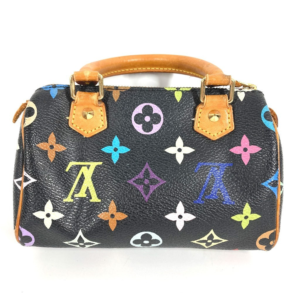 LOUIS VUITTON M92644 Monogram Multicolore Mini Speedy Shoulder Bag, Crossbody Bag, Pochette, Handbag, Monogram Multicolore Canvas, Women's, Noir, Black