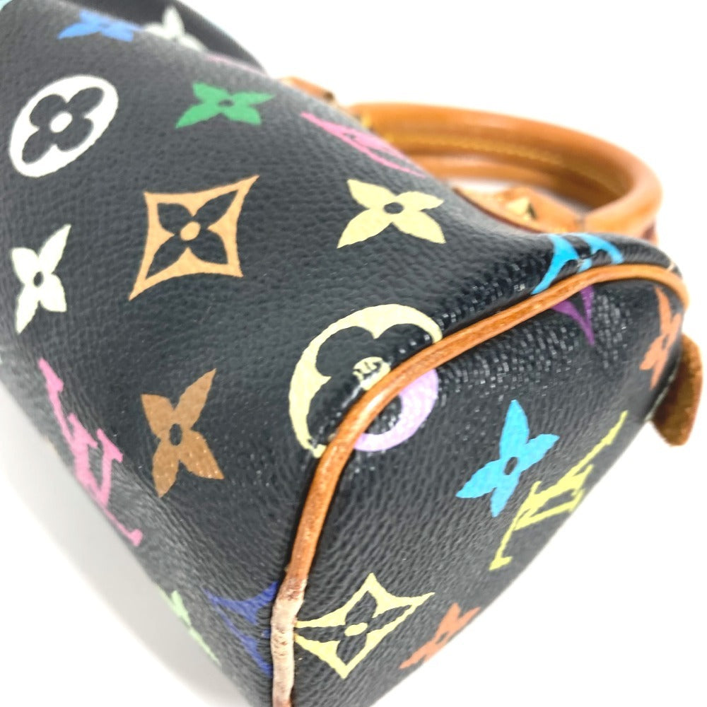 LOUIS VUITTON M92644 Monogram Multicolore Mini Speedy Shoulder Bag, Crossbody Bag, Pochette, Handbag, Monogram Multicolore Canvas, Women's, Noir, Black