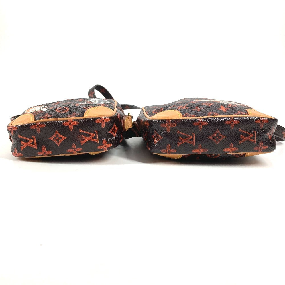 LOUIS VUITTON M44399 Transformed Monogram Catgram Panam Set Cat Pochette/Crossbody/Shoulder Bag in Monogram Canvas, Brown, Women's