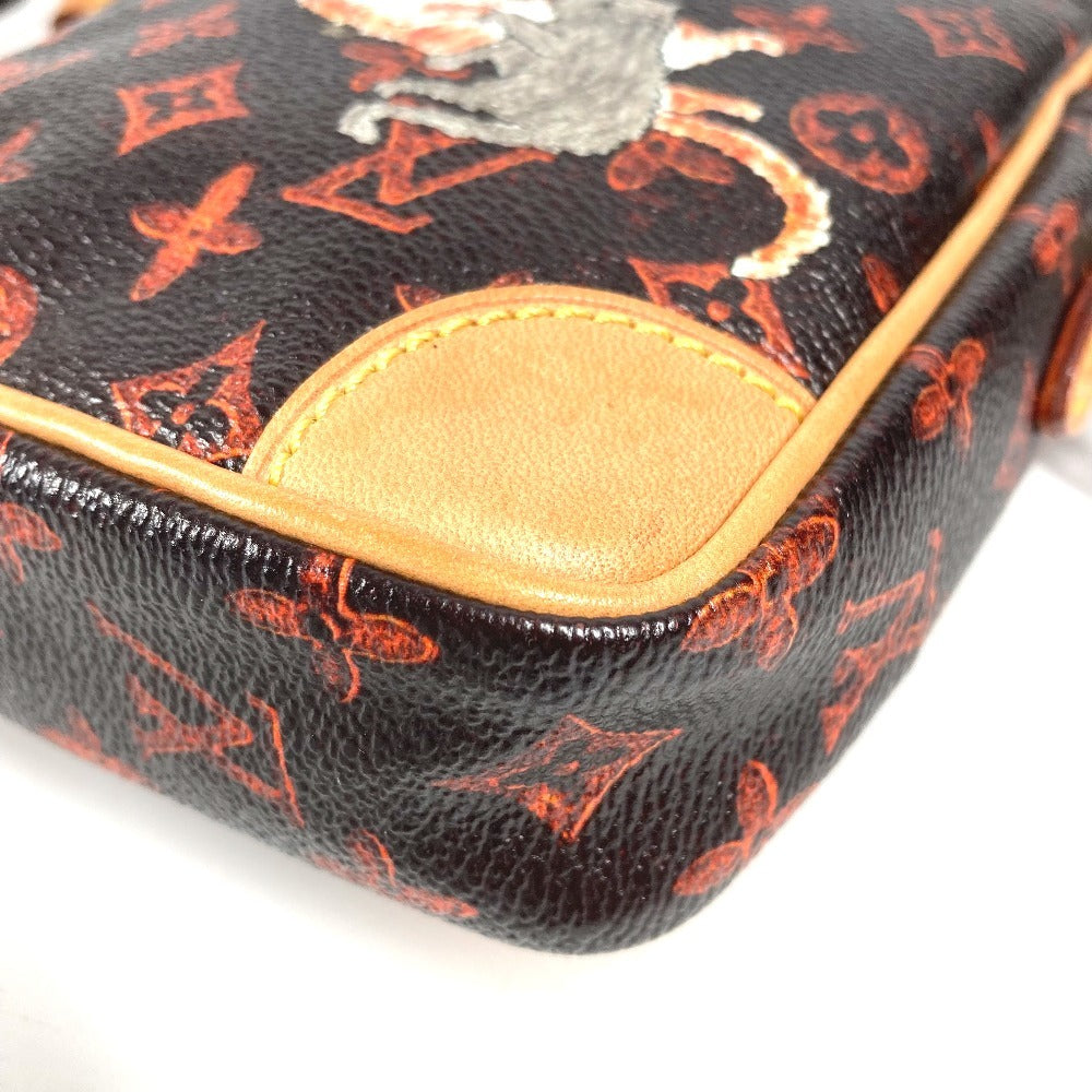 LOUIS VUITTON M44399 Transformed Monogram Catgram Panam Set Cat Pochette/Crossbody/Shoulder Bag in Monogram Canvas, Brown, Women's