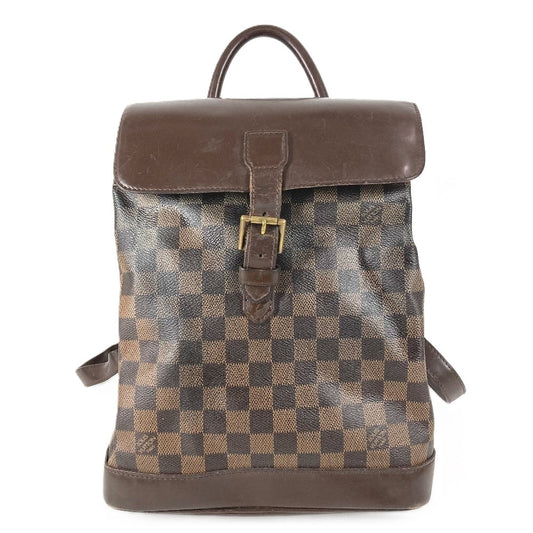 LOUIS VUITTON N51132 ダミエ ソーホー カバン バックパック リュックサック ダミエキャンバス ユニセックス エベヌ ブラウン