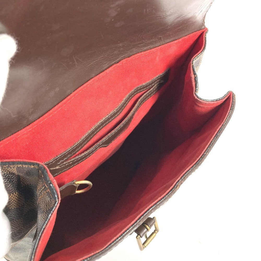 LOUIS VUITTON N51132 ダミエ ソーホー カバン バックパック リュックサック ダミエキャンバス ユニセックス エベヌ ブラウン