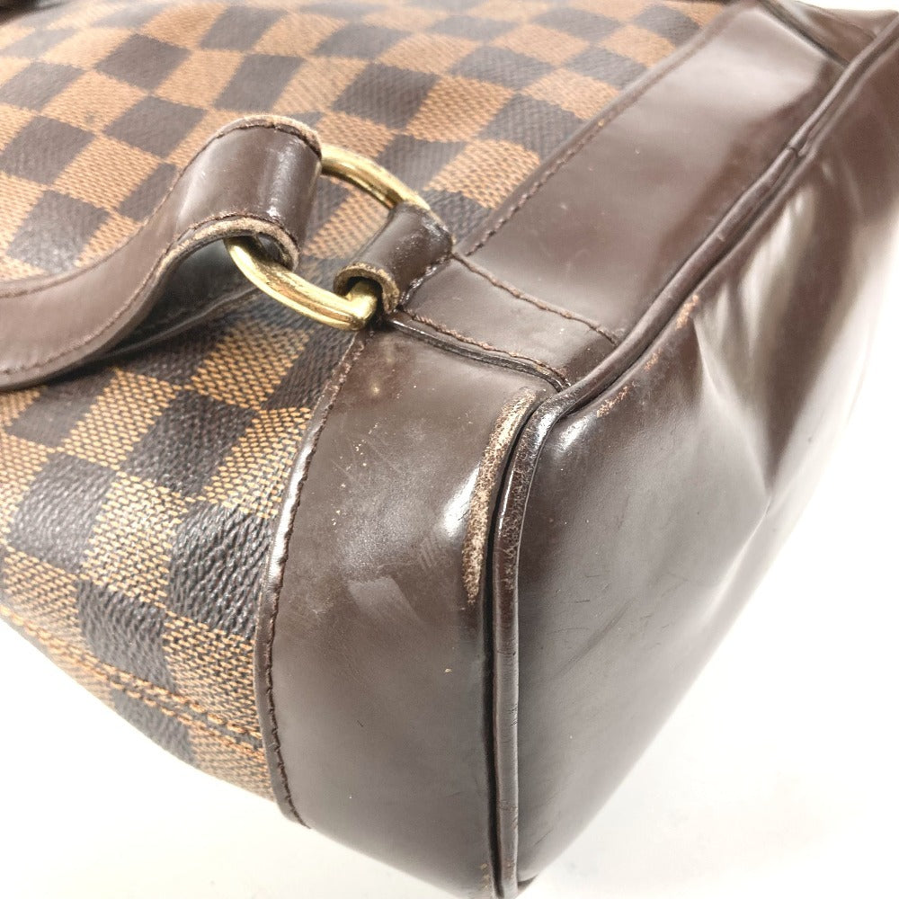 LOUIS VUITTON N51132 ダミエ ソーホー カバン バックパック リュックサック ダミエキャンバス ユニセックス エベヌ ブラウン