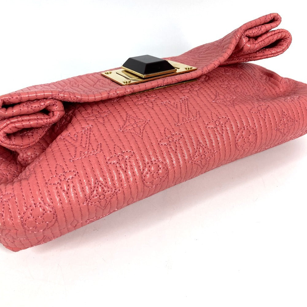 LOUIS VUITTON M40501 Monogram Motard Pochette Altaïr Flap Pouch with Mirror Charm, Unisex Clutch Bag, Rose Pink