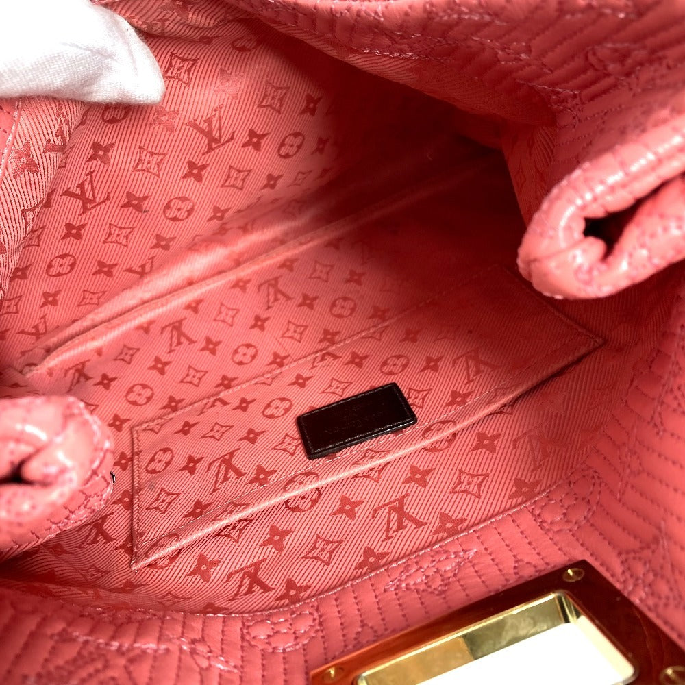LOUIS VUITTON M40501 Monogram Motard Pochette Altaïr Flap Pouch with Mirror Charm, Unisex Clutch Bag, Rose Pink