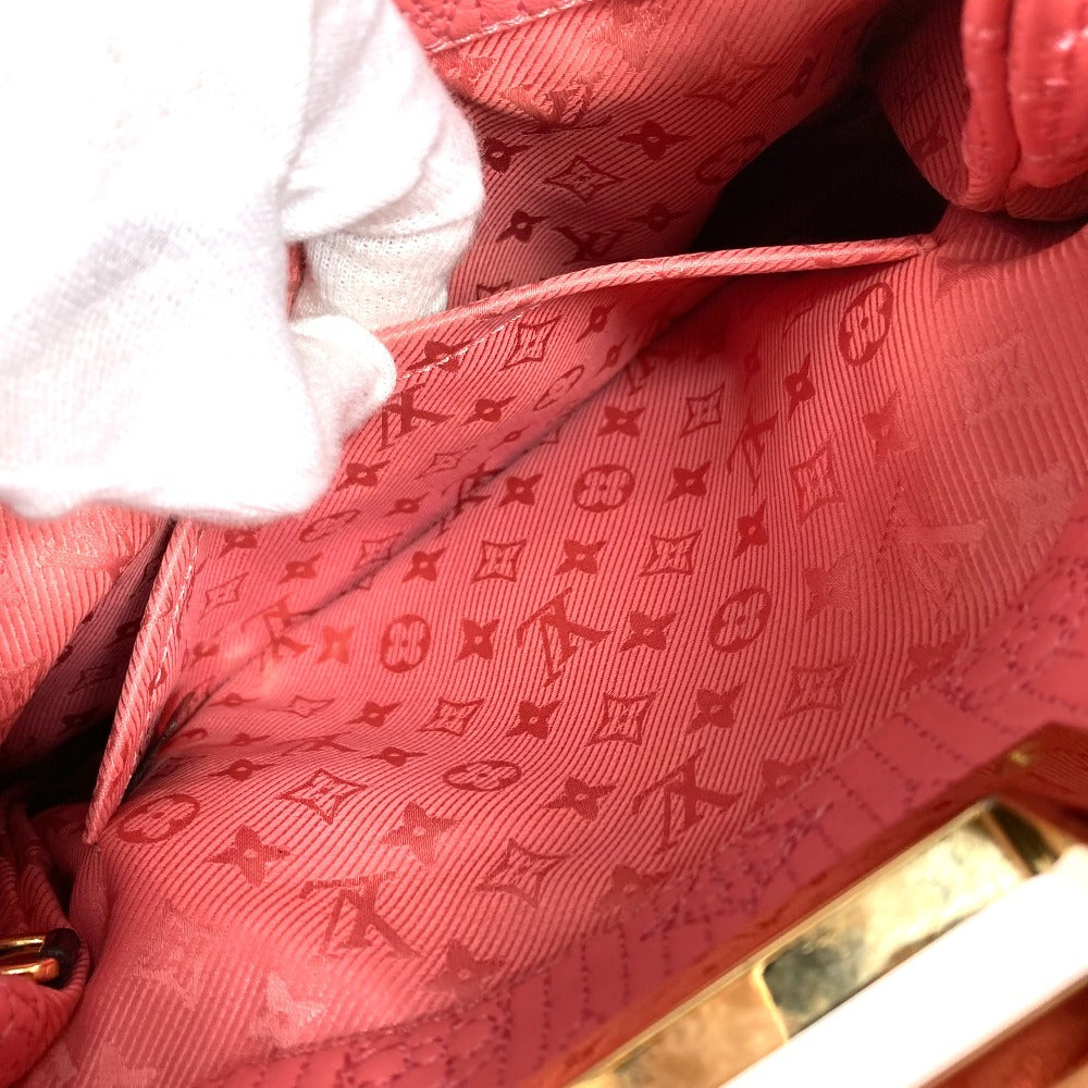 LOUIS VUITTON M40501 Monogram Motard Pochette Altaïr Flap Pouch with Mirror Charm, Unisex Clutch Bag, Rose Pink