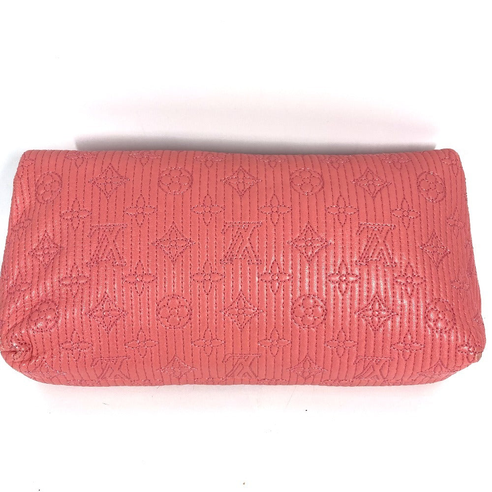 LOUIS VUITTON M40501 Monogram Motard Pochette Altaïr Flap Pouch with Mirror Charm, Unisex Clutch Bag, Rose Pink
